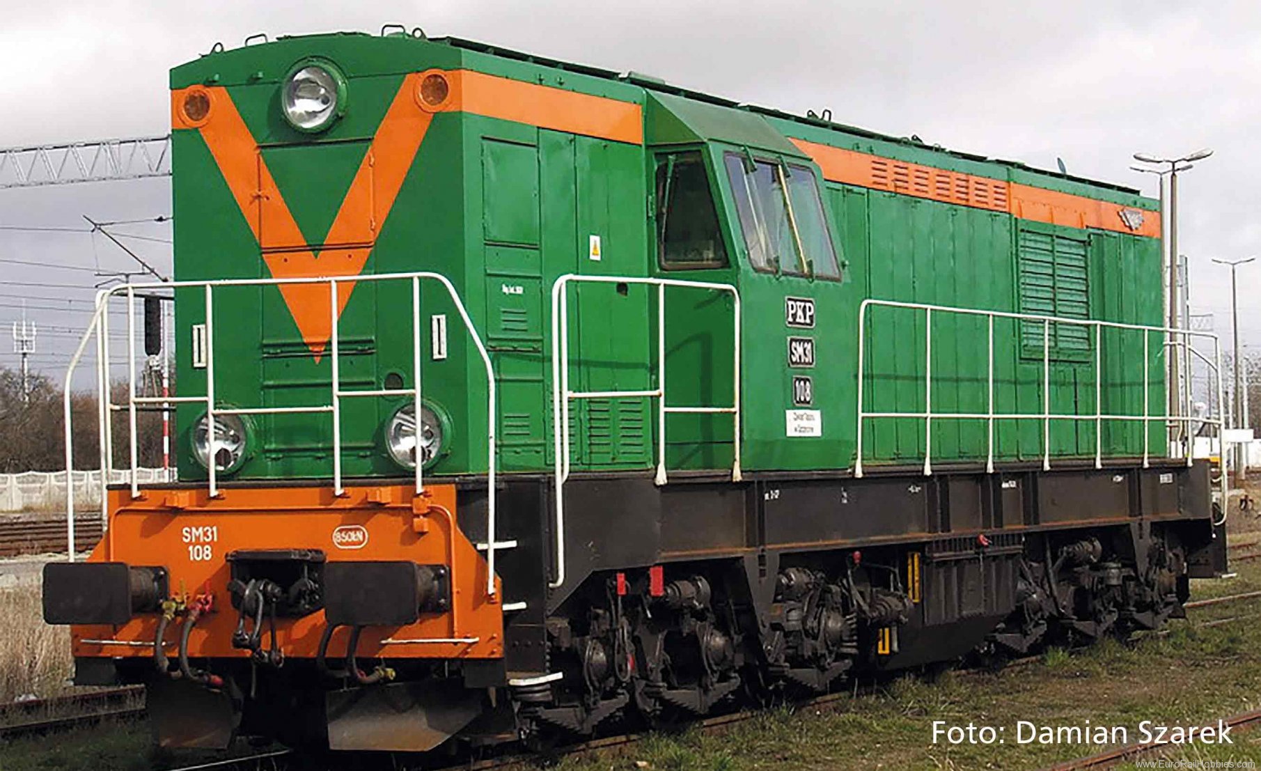 Piko 52307 Sound diesel locomotive Sm31 PKP V, including