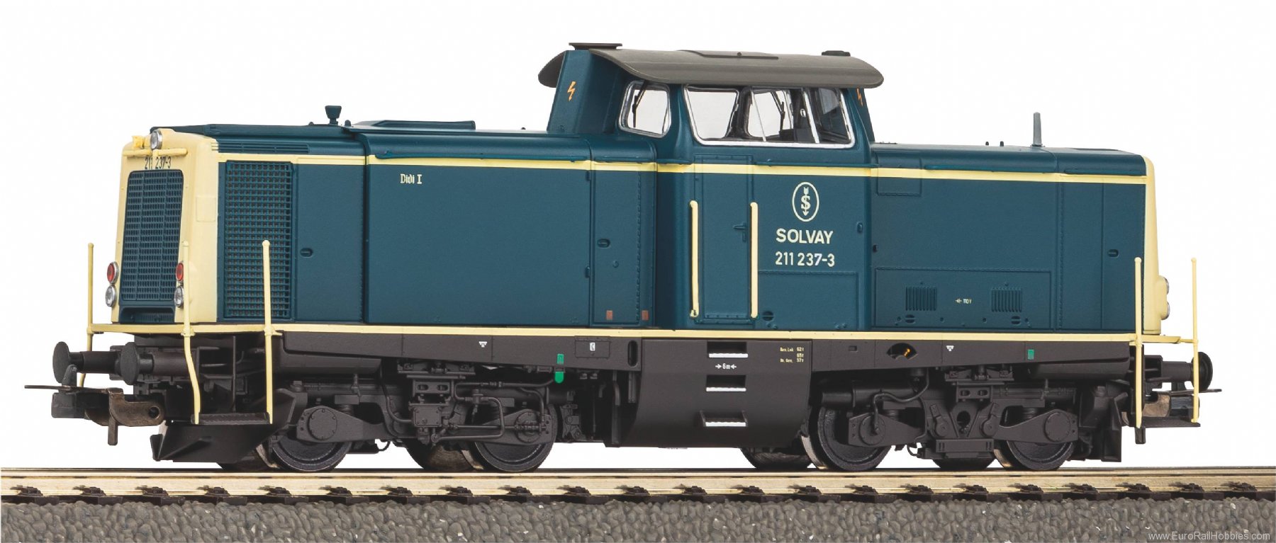 Piko 52330 Diesel locomotive BR 211 Solvay V (Piko Exper