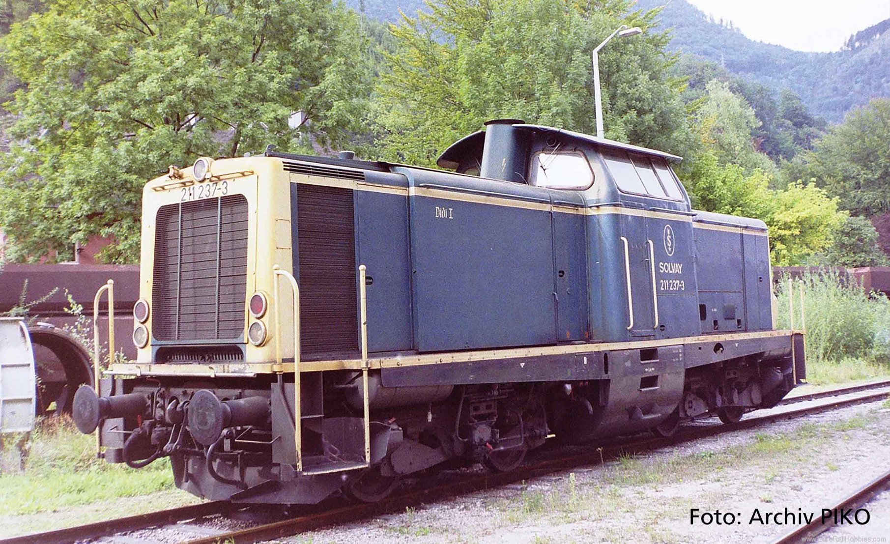 Piko 52331 Sound diesel locomotive BR 211 Solvay V, incl