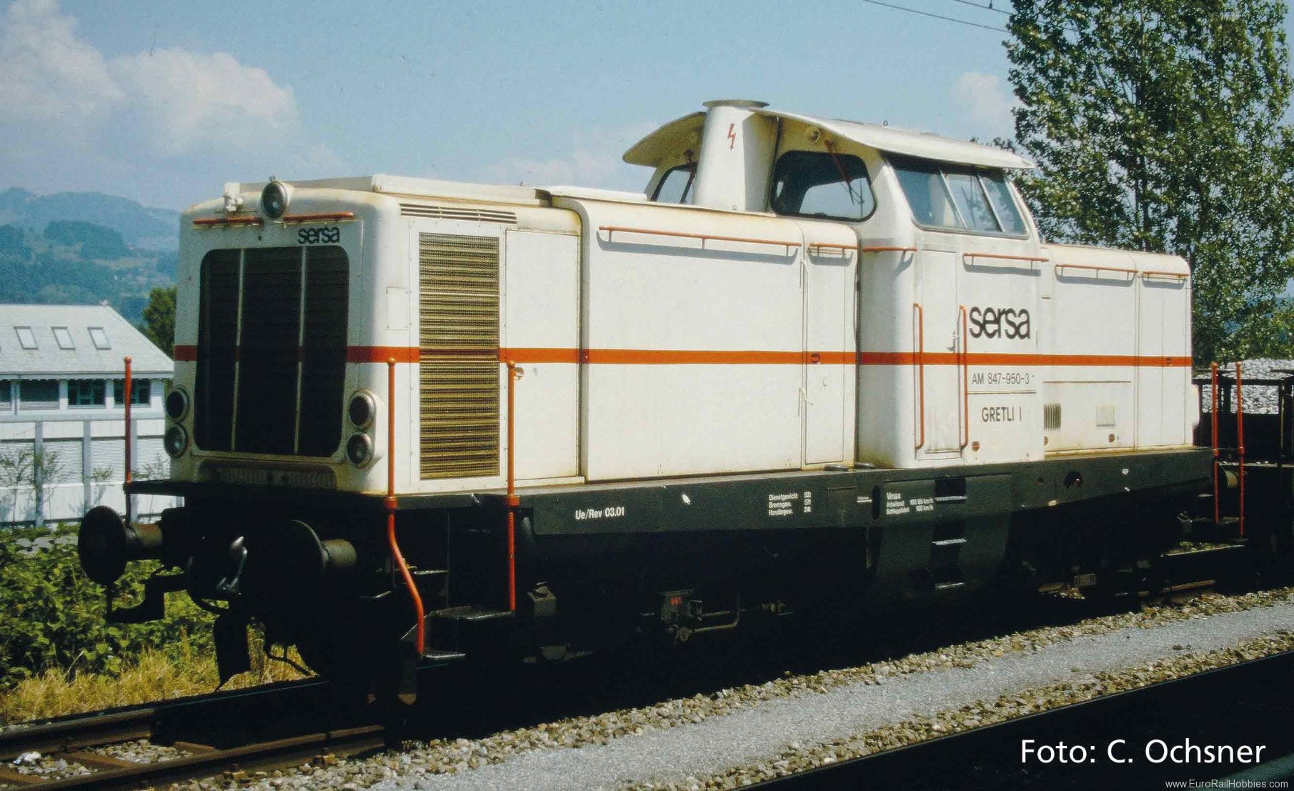 Piko 52335 Sound diesel locomotive Am 847 Sersa V AC ver