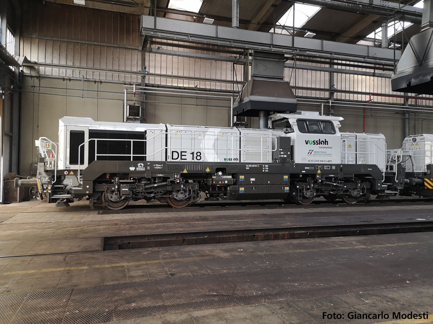 Piko 52365 DE 18 Mercitalia Diesel Locomotive w/Sound