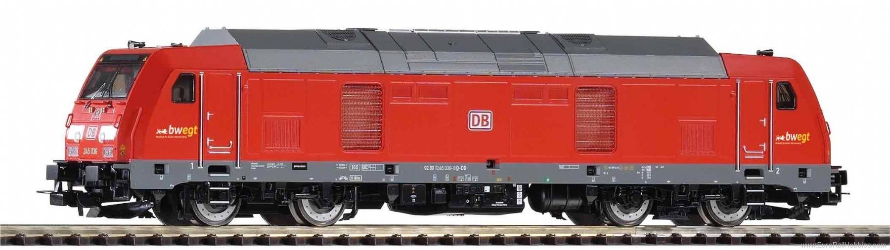 Piko 52527 Sound diesel locomotive BR 245 moves DB AG VI