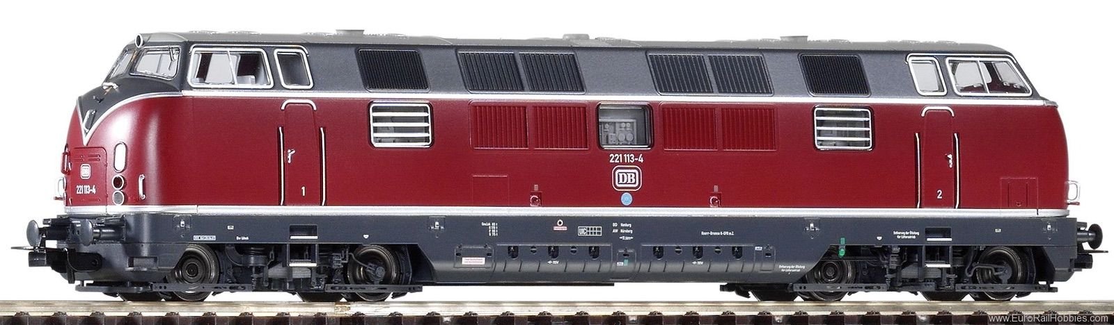 Piko 52607 Diesel Locomotive BR 221 DB IV + PluX 22 Dec.