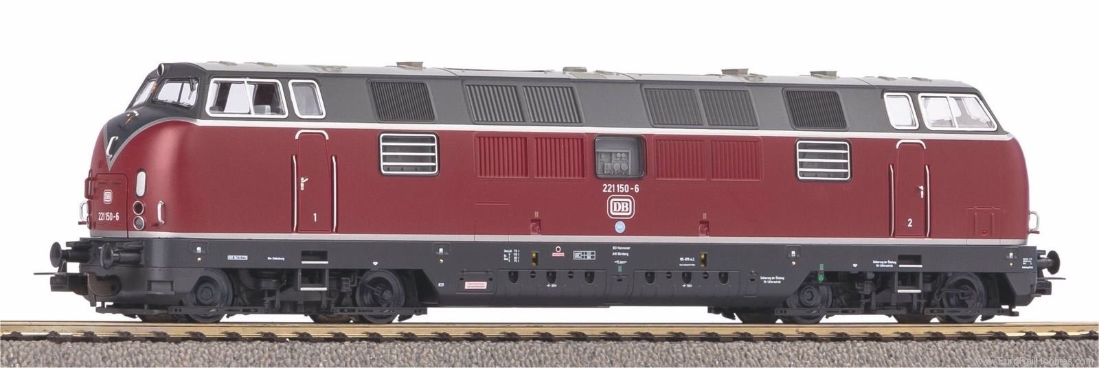 Piko 52616 Diesel Locomotive BR 221 DB IV (Marklin AC Di