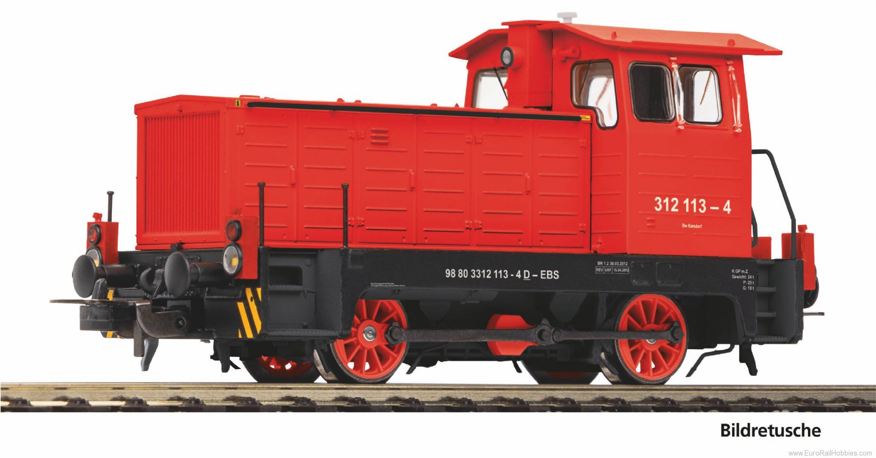 Piko 52637 EBS BR 312 Diesel Locomotive
