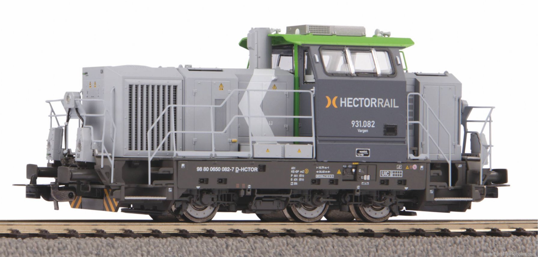 Piko 52668 Diesel Locomotive Vossloh G6 Hector Rail VI (