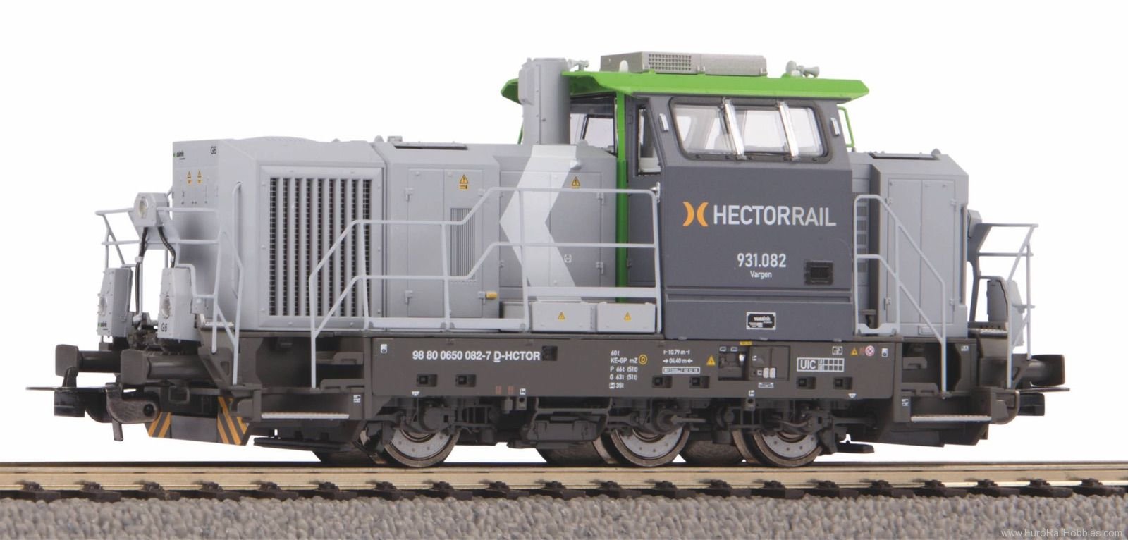 Piko 52669 Diesel Locomotive Vossloh G6 Hector Rail VI (