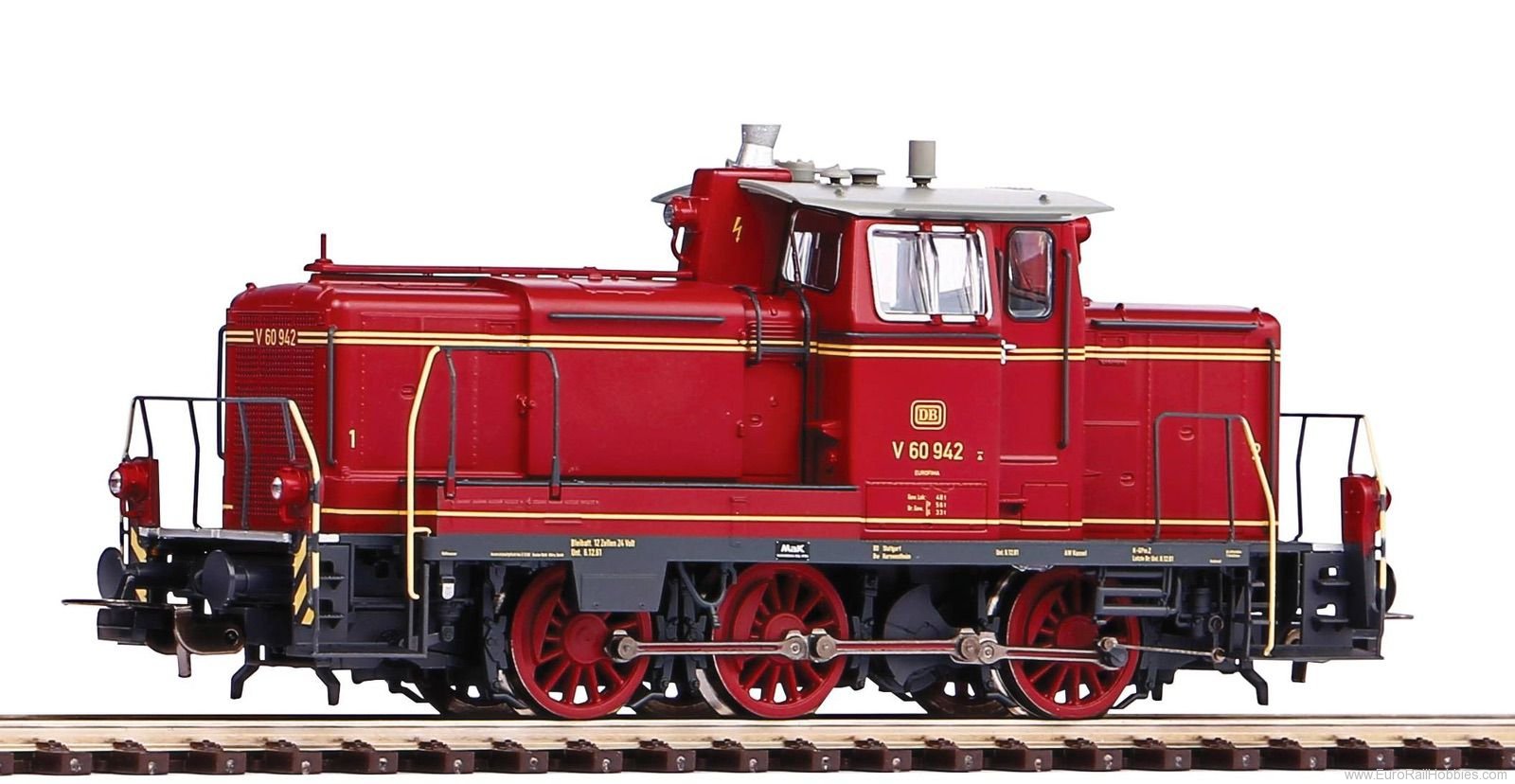 Piko 52827 V60 Diesel locomotive DB era III; AC version