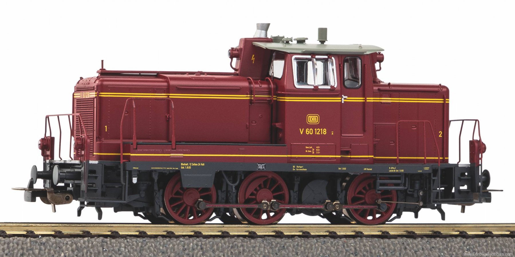 Piko 52836 Diesel Locomotive V 60 DB III (Marklin AC Dig