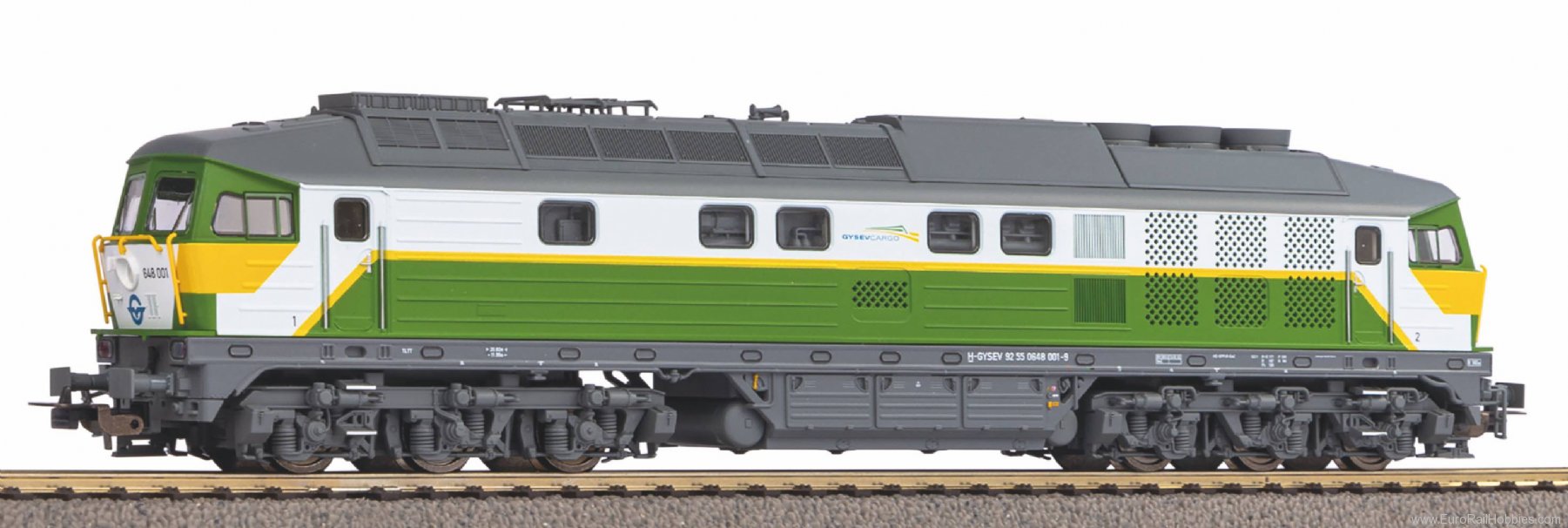 Piko 52915 Diesel Locomotive Rh 648 Gysev VI (Marklin AC