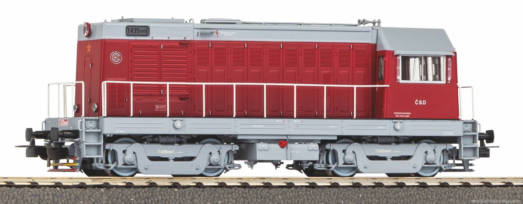 Piko 52929 Diesel Locomotive T435 CSD III, incl. PIKO so