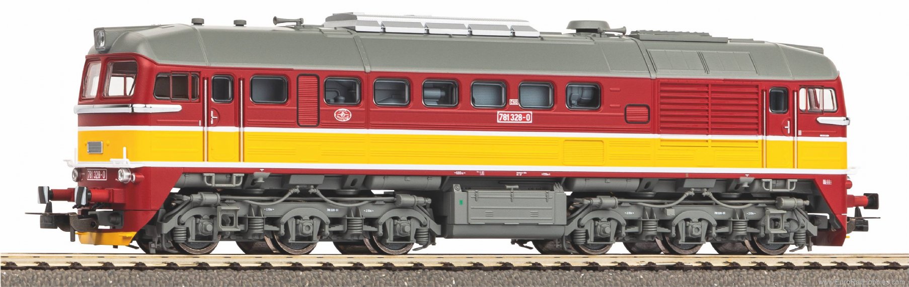 Piko 52958 Sound diesel locomotive 781 CD V, including P