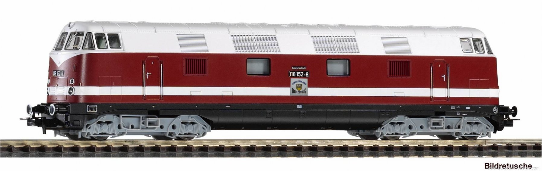 Piko 52996 DR BR 118 FDJ Diesel Locomotive w/Sound