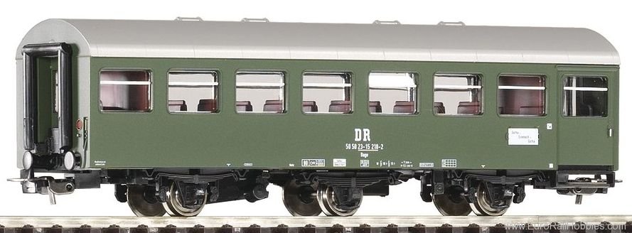 Piko 53020 Reko 3-Axle Coach 2nd Cl. DR IV - Classic Lin