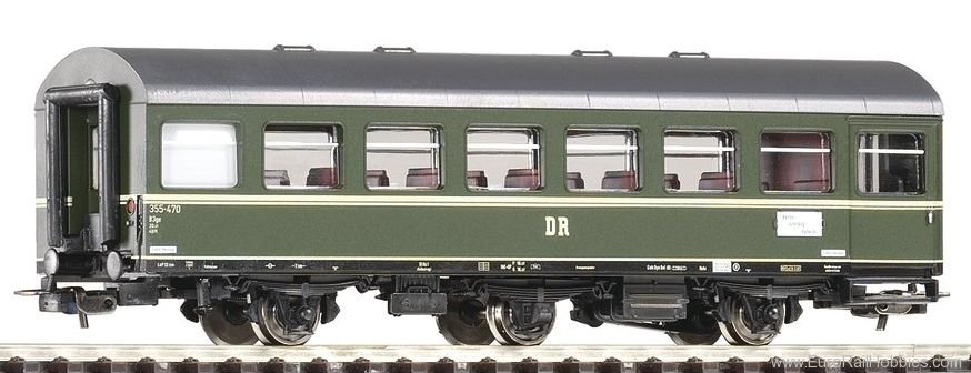 Piko 53080 Reko 3-Axle Coach 2nd Cl. DR III - Classic Li