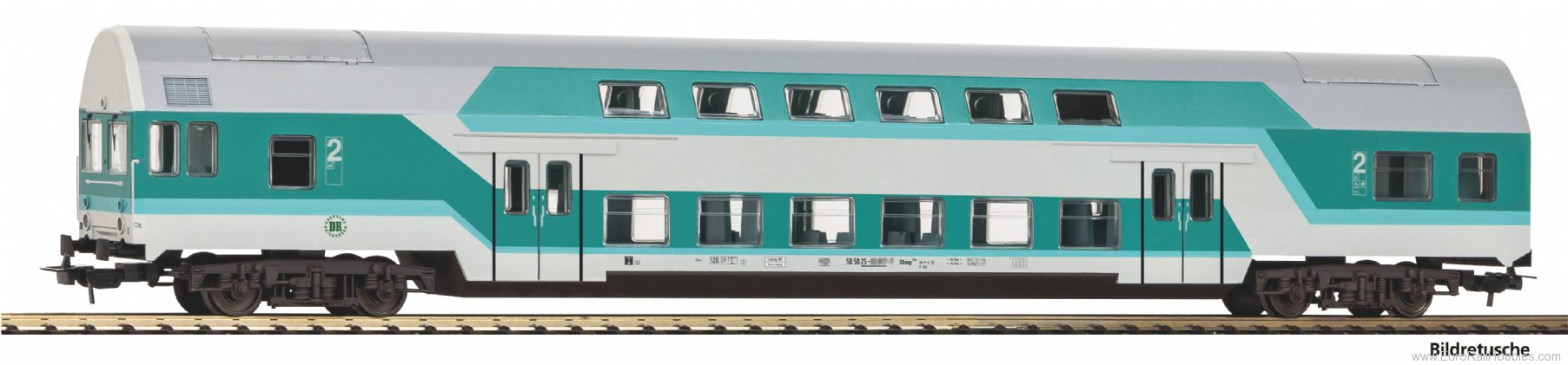 Piko 53109 DR Double Decker DBmq 776 mint-green Control 