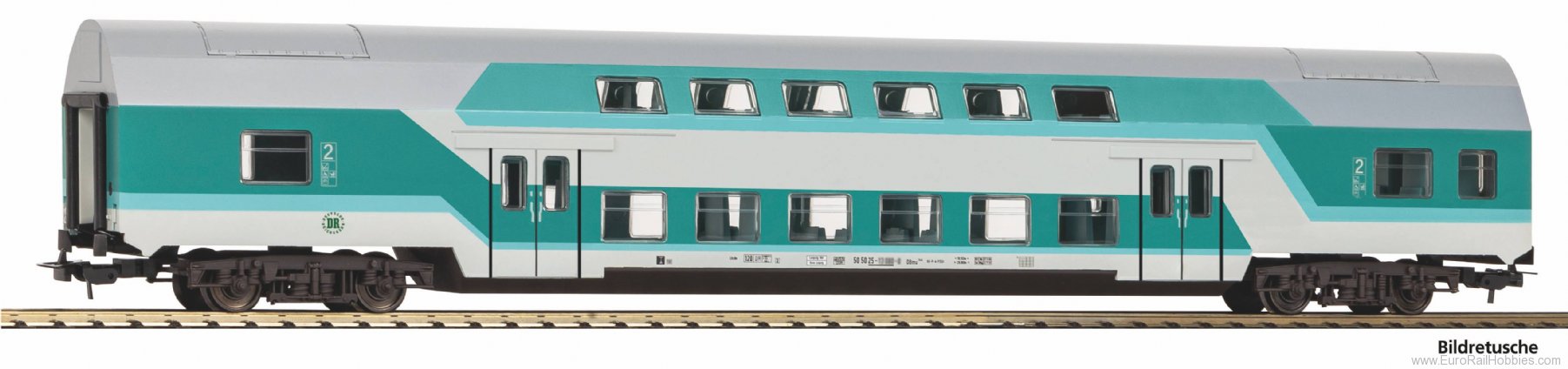 Piko 53116 DR Double Decker DBuz 747.3 mint-green Coach