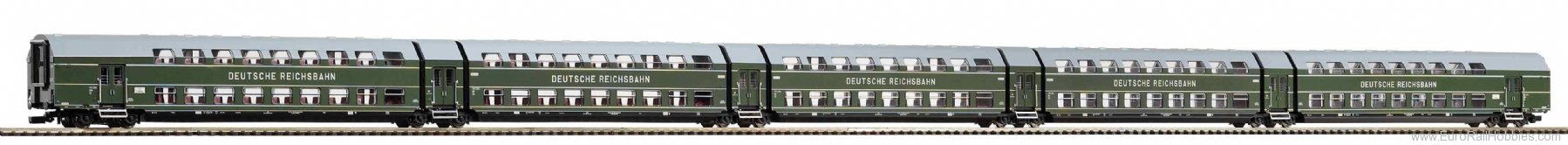 Piko 53124 Double-deck articulated train DGBe12 DR (Piko