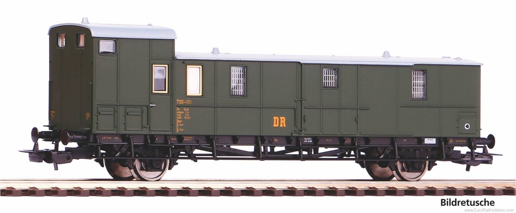 Piko 53196 DR B III Sashsen Baggage Wagon