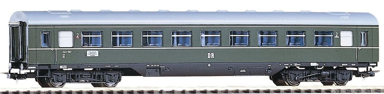 Piko 53242 Modernization Car 2nd Cl. DR III Skirted - Cl