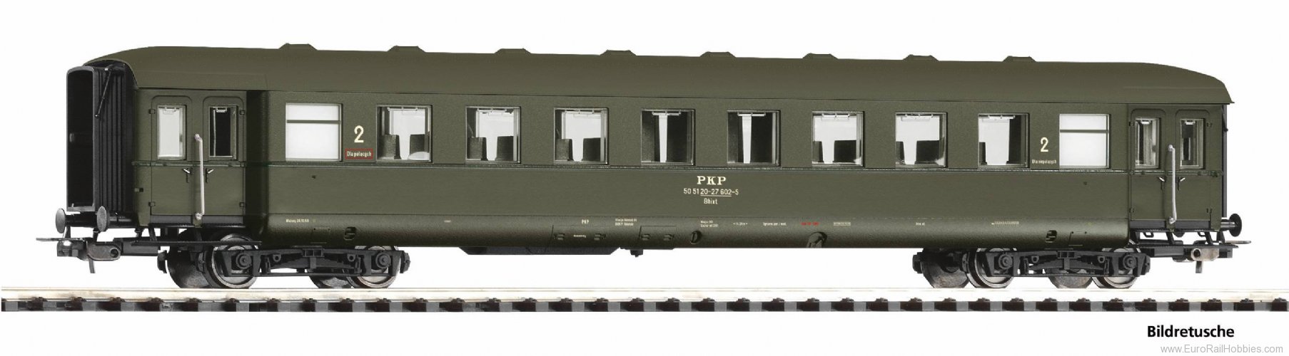 Piko 53286 PKP 2nd Class Express Coach