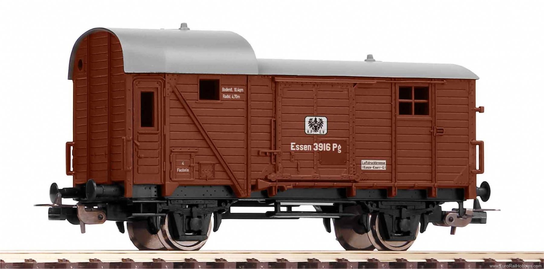 Piko 54329 Freight train support car Pwg14 KPEV I (Piko 