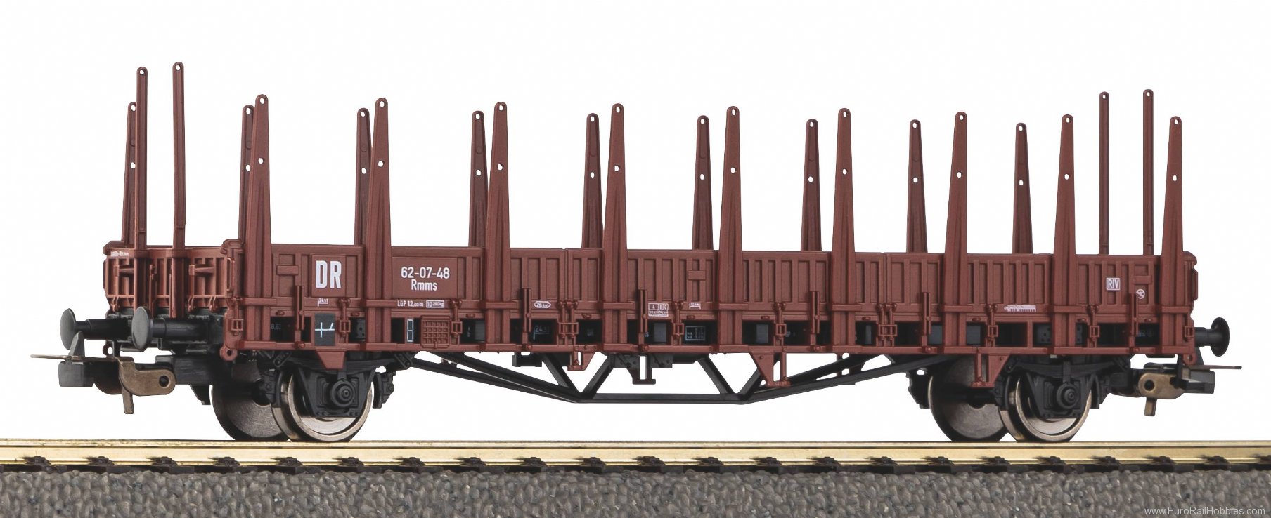 Piko 54486 Stake car ex Ulm DR III (DC Piko Classic Nost