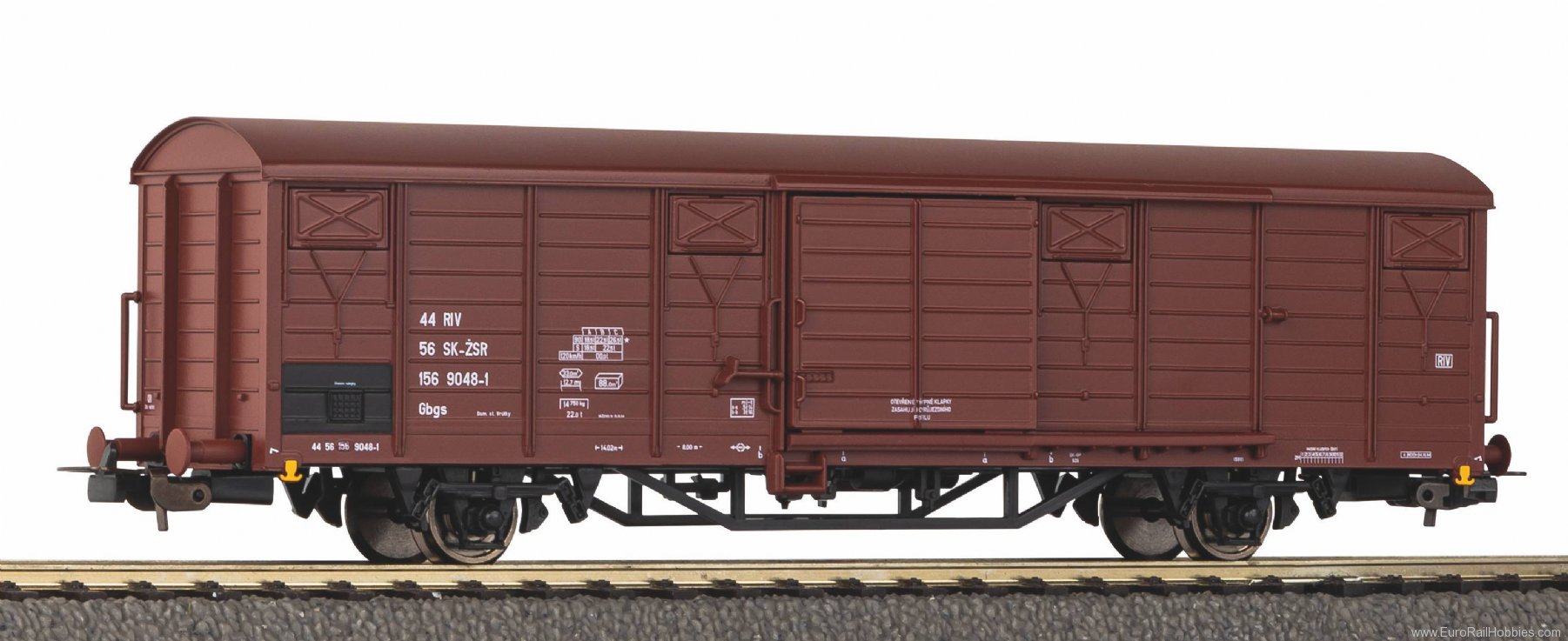 Piko 54496 Boxcar Ztt ZSR V (DC Piko Classic Nostalgie)