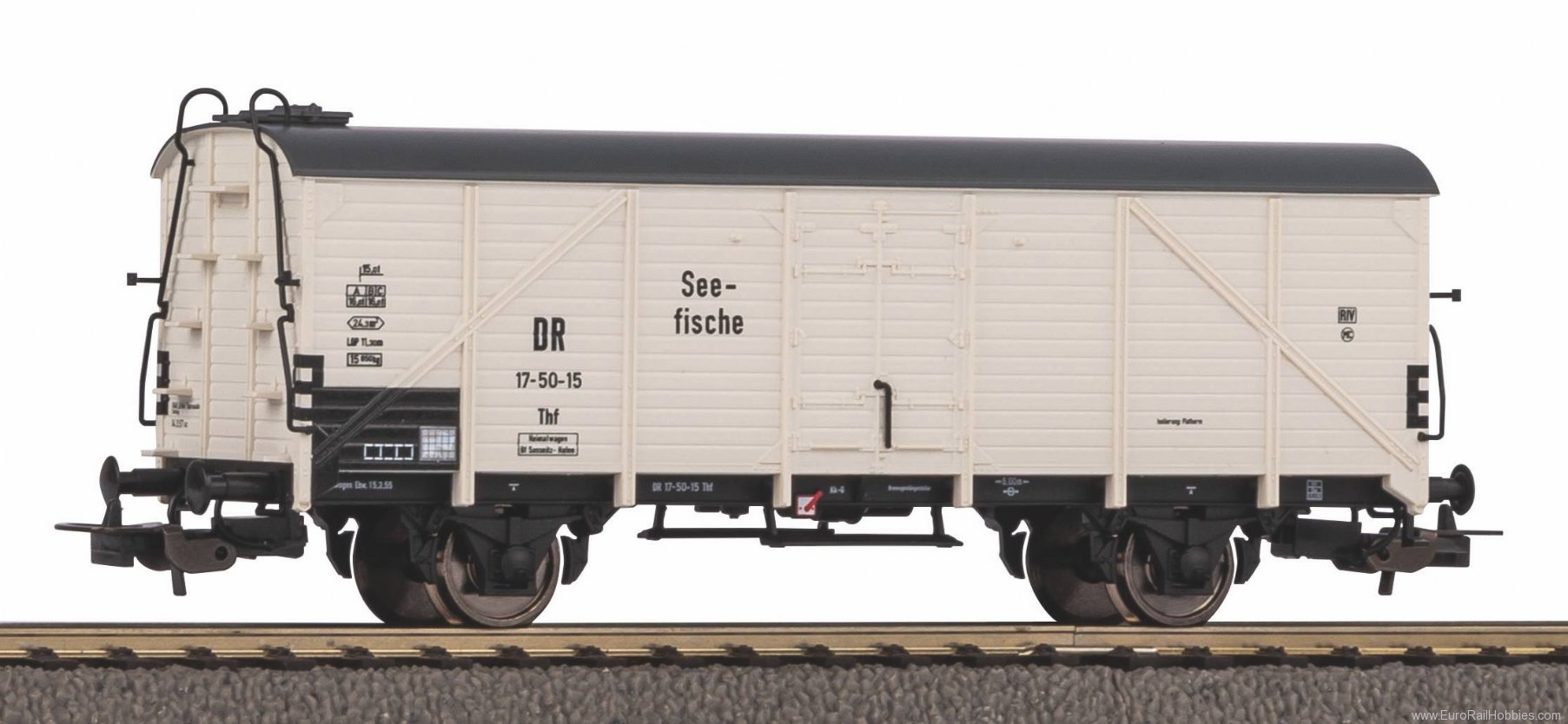 Piko 54497 Refrigerated wagon DR III (DC Piko Classic No