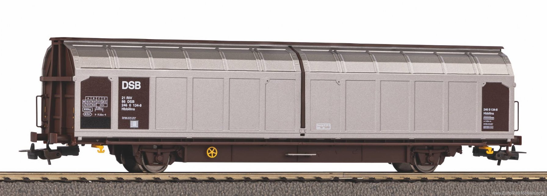 Piko 54503 High-capacity sliding wall wagon DSB IV-V (DC