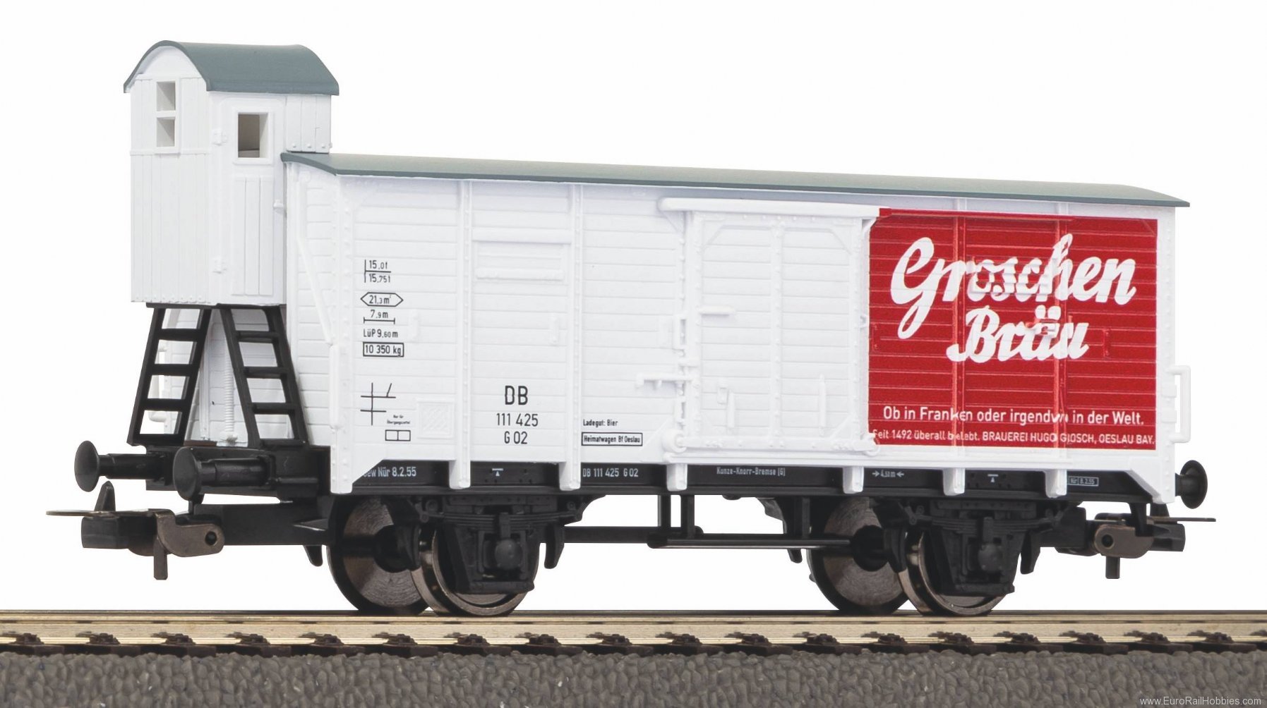 Piko 54599 Grosch DB III beer car (Piko Classic Nostalgi