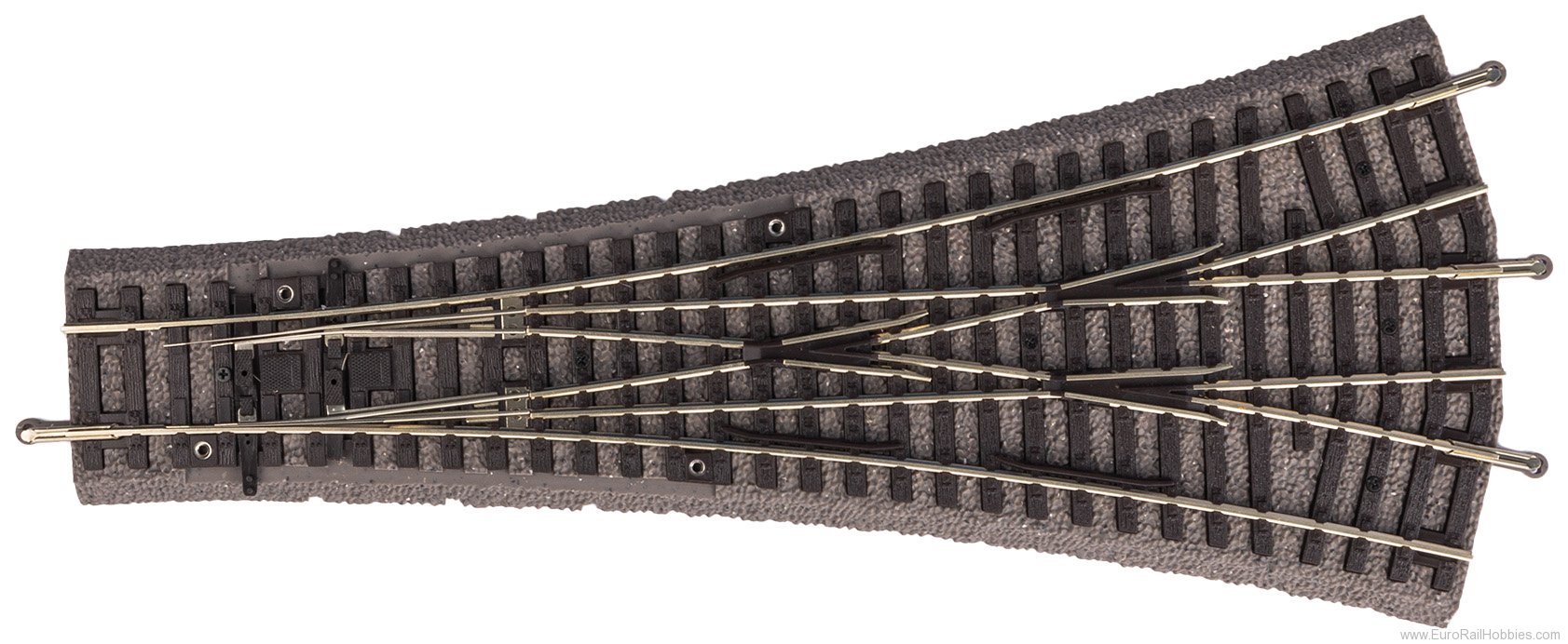 Piko 55425 PIKO A-track w roadbed, Three Way Switch W3