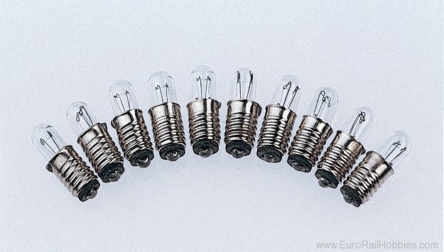 Piko 55758 Light Bulb 19V E5.5 10 Pcs