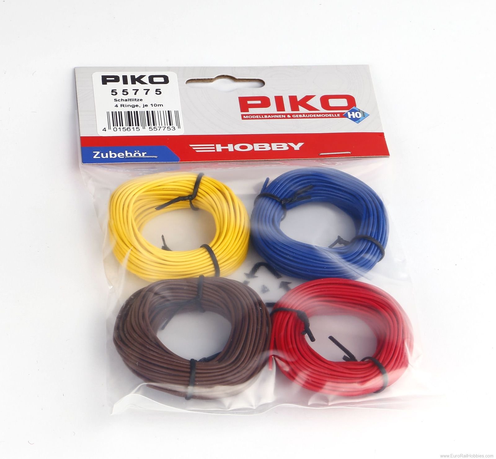 Piko 55775 Copper Wire 4 Colors 10m each