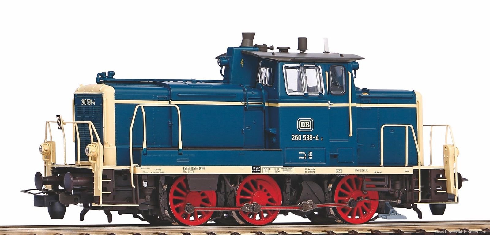 Piko 55901 Br 260 Diesel locomotive with sound DB era IV
