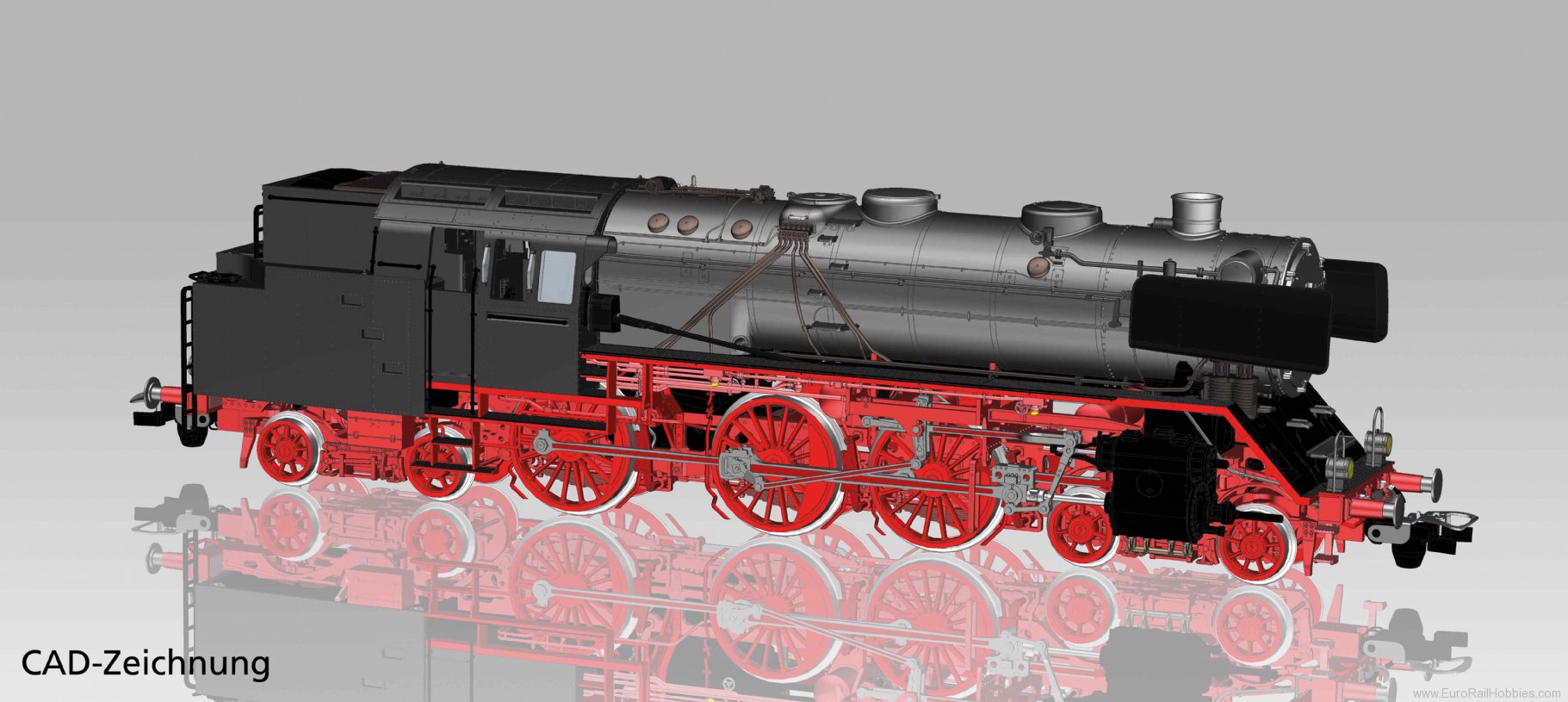Piko 55924 Sound steam locomotive BR 62 DB III, includin