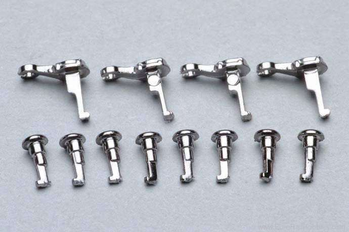 Piko 56083 Crankpins Silver Set of 8+4