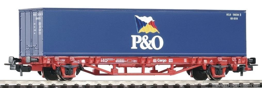 Piko 57706 Flatcar w Container P&O DB Cargo V (Piko Hobb