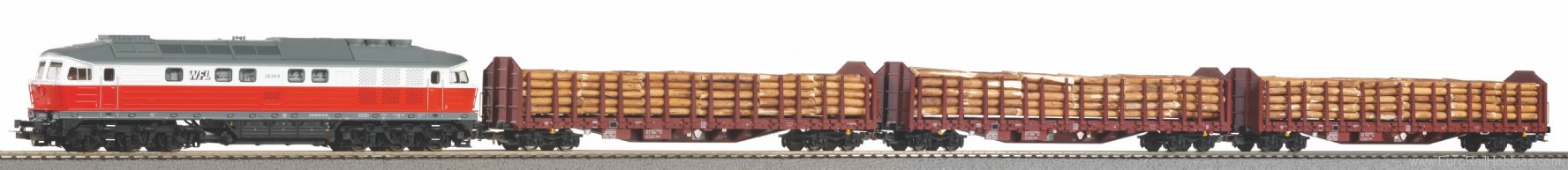 Piko 58116 Exclusive set 2022 for Open Day: BR 232 3 log