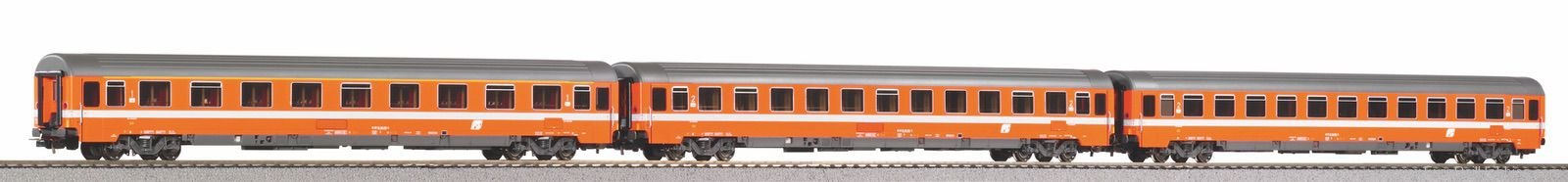 Piko 58224 3-Piece Express Coach Eurofima 1x 1. Class + 