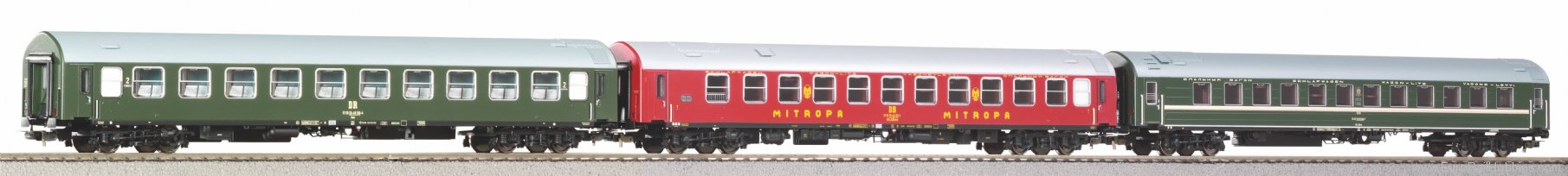 Piko 58245 Set of 3 passenger coaches D 244 Brest Cologn