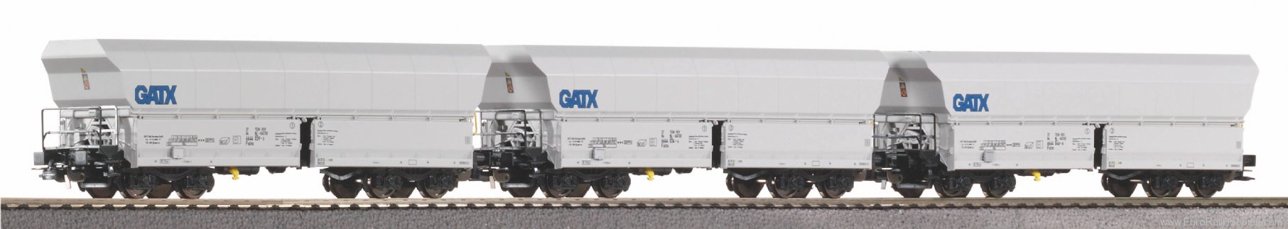 Piko 58254 Set of 3 bulk goods wagons Falns GATX VI (Pik