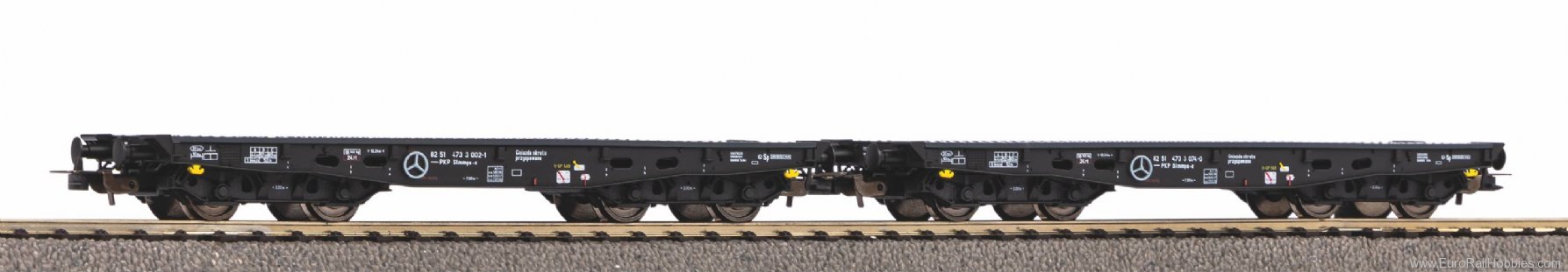 Piko 58262 Set of 2 flat cars 401Z PKP V (Piko Expert)