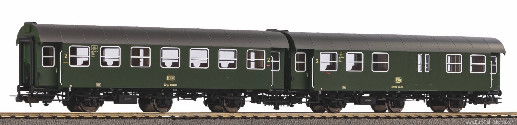 Piko 58267 Set of 2 conversion cars B3yg BD3yg DB IV (DC