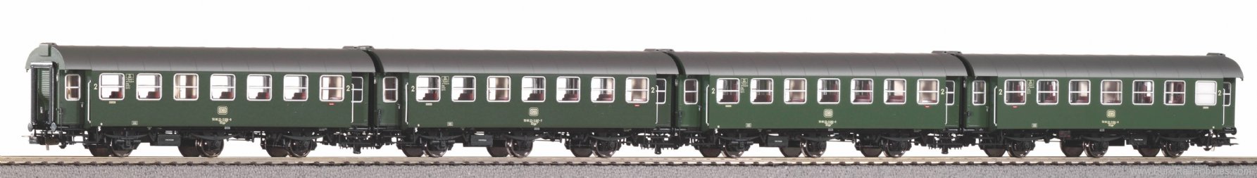 Piko 58268 Set of 4 Gastarbeiter conversion cars DB IV (