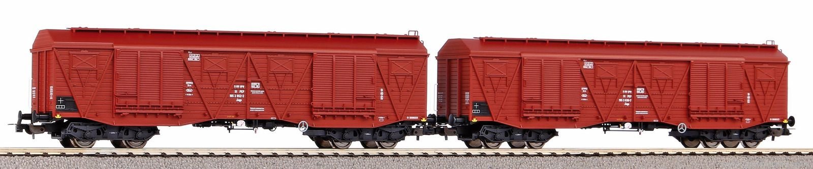 Piko 58376 PKP 2-car set High-capacity boxcar = 401Ka Ga