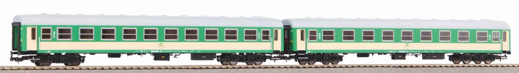 Piko 58395 2-Piece Passenger Coach 111A PKP V (Piko Expe