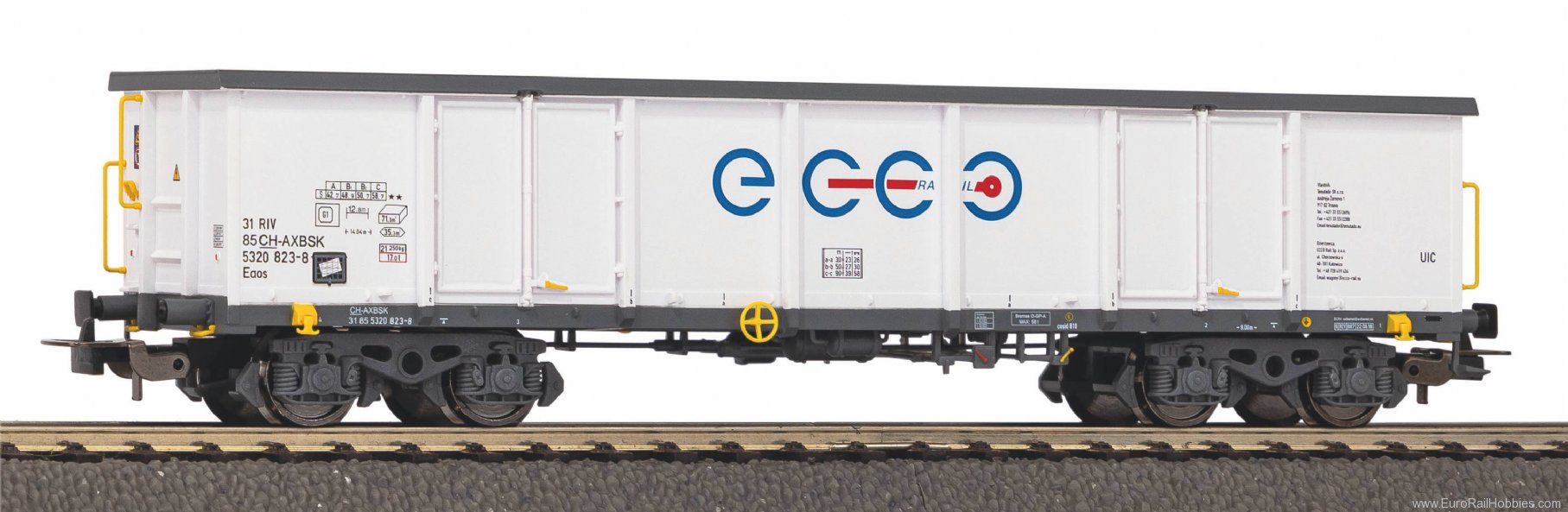Piko 58491 High side gondola Eaos SBB-ECCO 2 VI (DC Piko