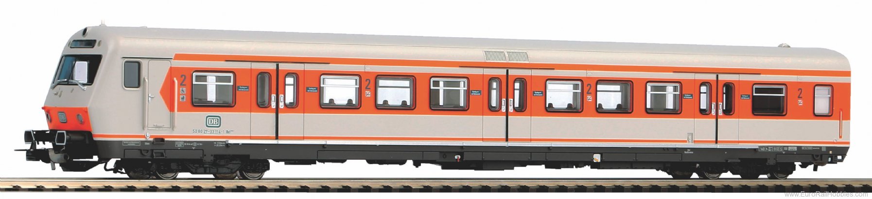 Piko 58503 x-Cab car 2nd cl. DB S-Bahn IV (Marklin AC Ve