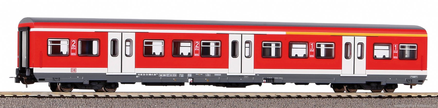 Piko 58505 x Passenger car 1st/2nd cl. DB AG V, traffic 